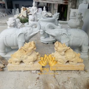 Tượng Kỳ Lân Đá (SP090)