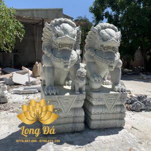 Tượng Kỳ Lân Đá (SP076)