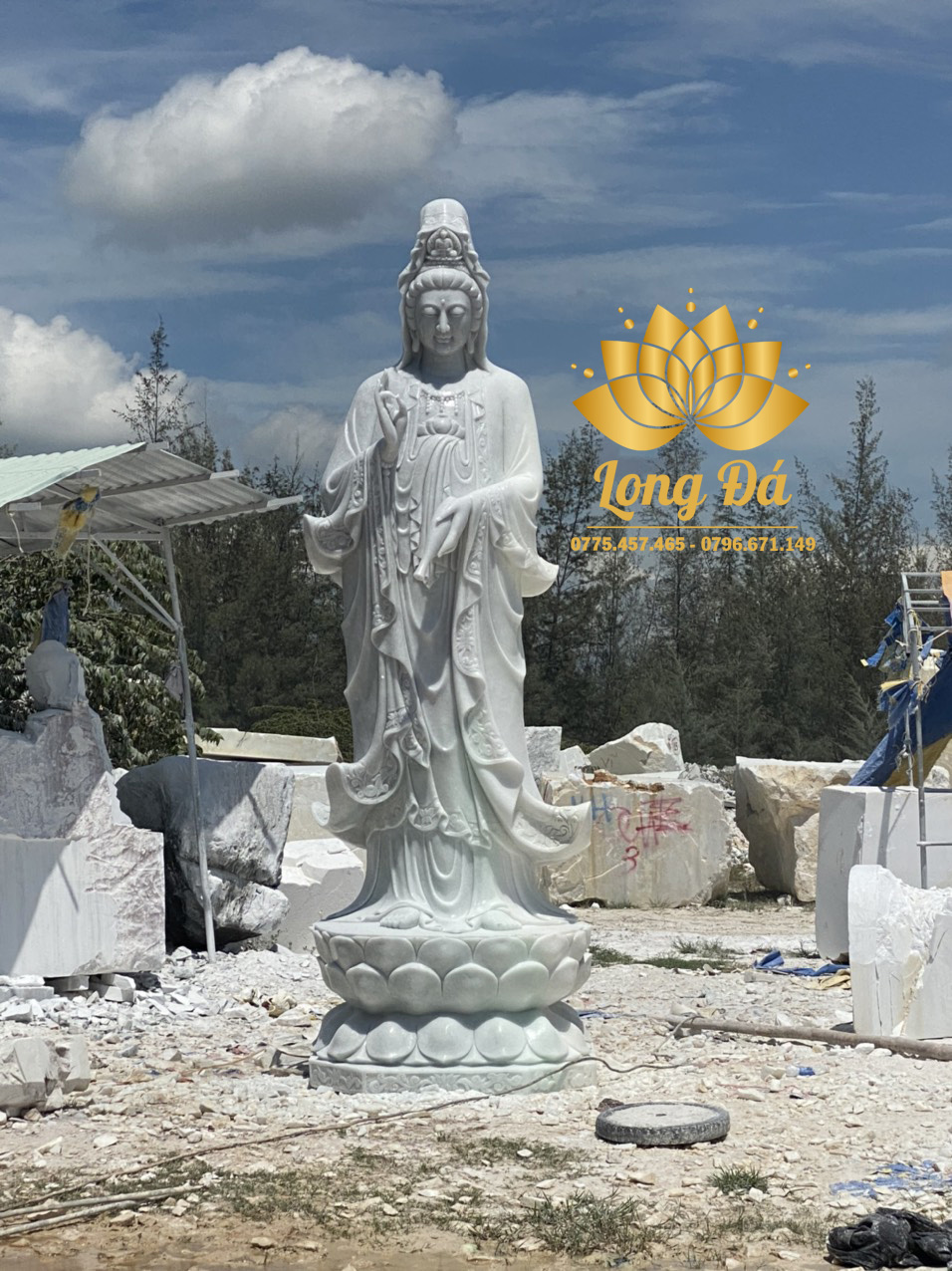 Tượng Phật Quan Âm (SP008) - Ảnh 4